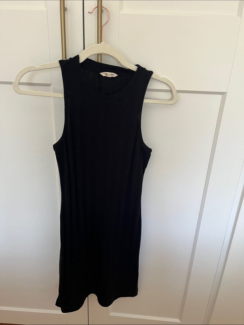 Splendid Sleeveless Ribbed Tank Dress